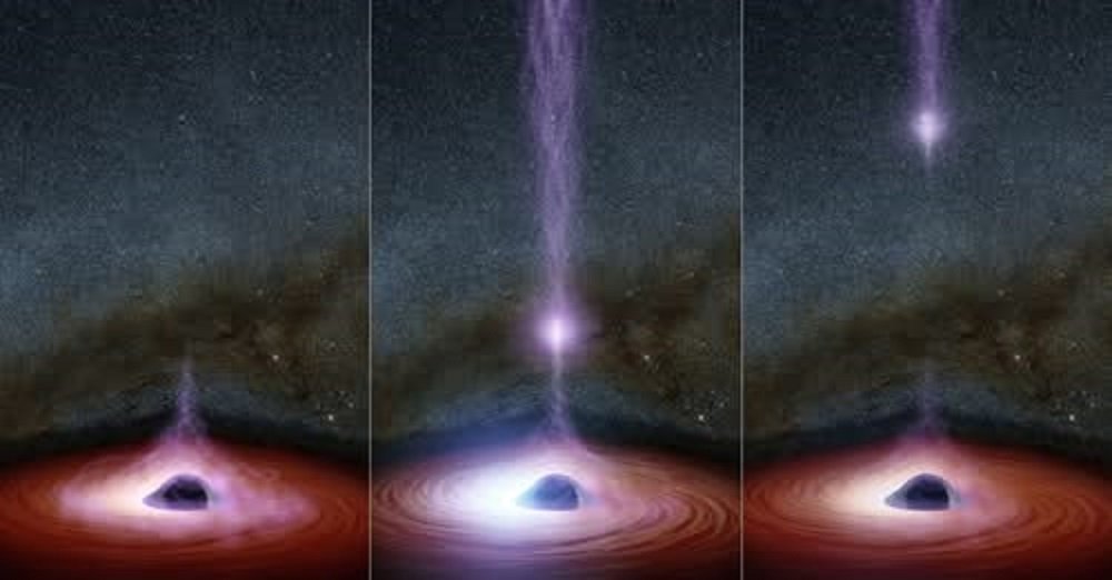 NASA’s Outer Space Telescopes Witness Something Coming Out Of A Black Hole For The First Time In History